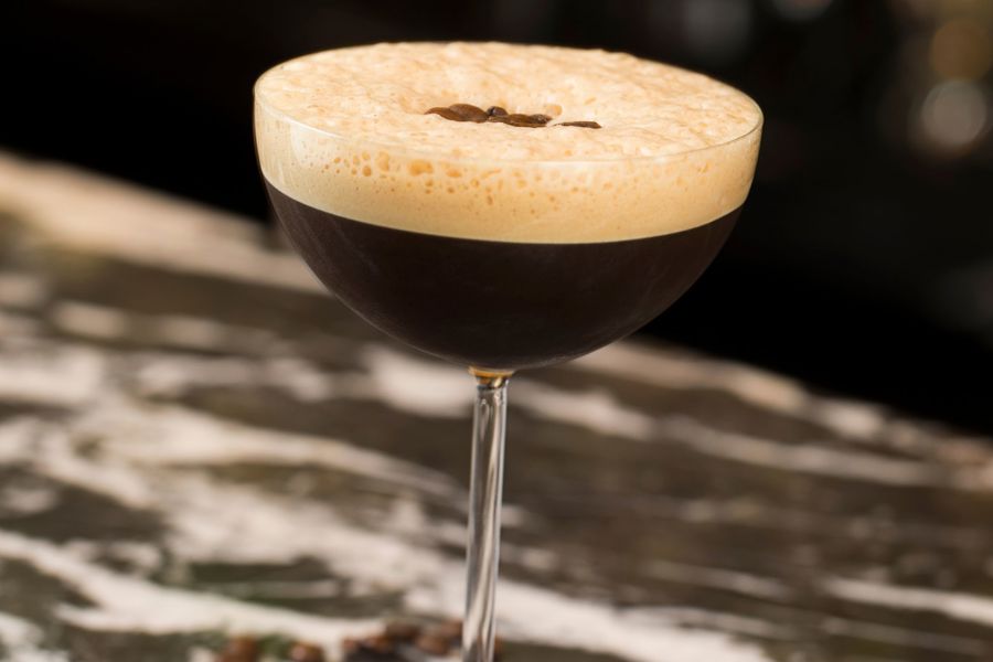Irish Espresso Martini in Mayfair London