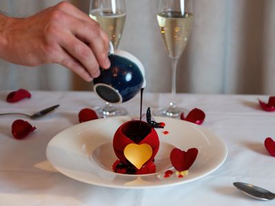 The Athenaeum Hotel & Residences Valentine's dinner