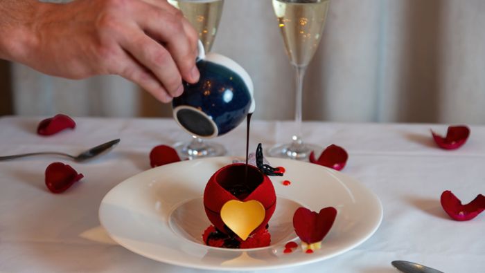 The Athenaeum Hotel & Residences Valentine's dinner