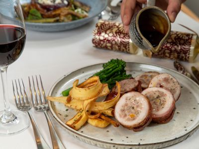 Festive dining The Athenaeum Hotel & Residences