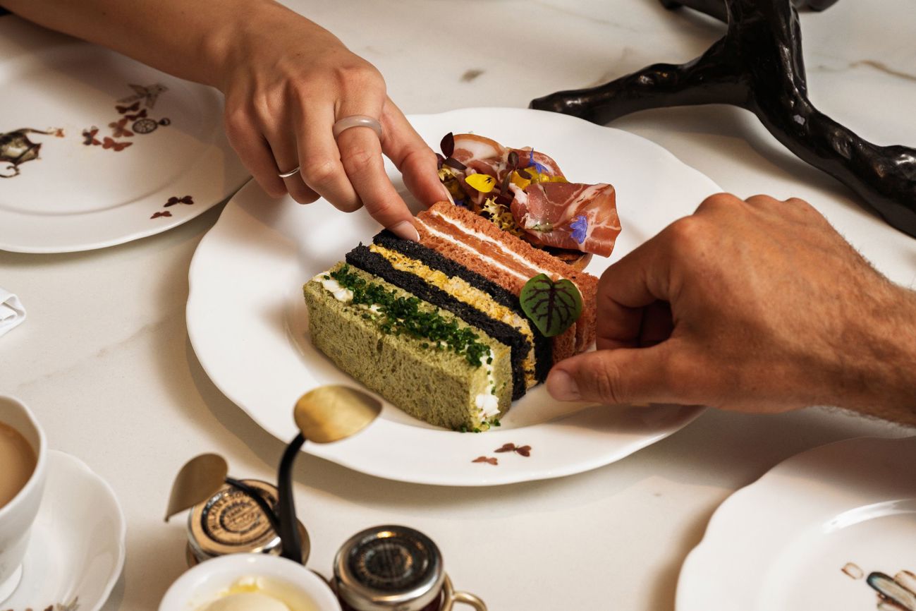 The Athenaeum Hotel & Residences Chelsea Flower Show Afternoon Tea Sandwiches