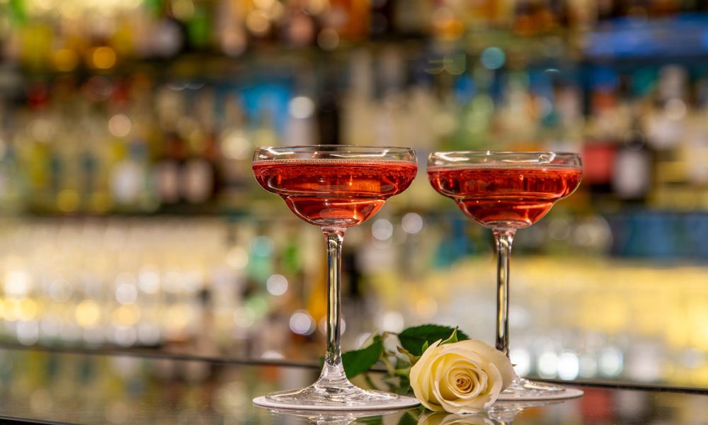 The Athenaeum Hotel & Residences Valentine's dinner