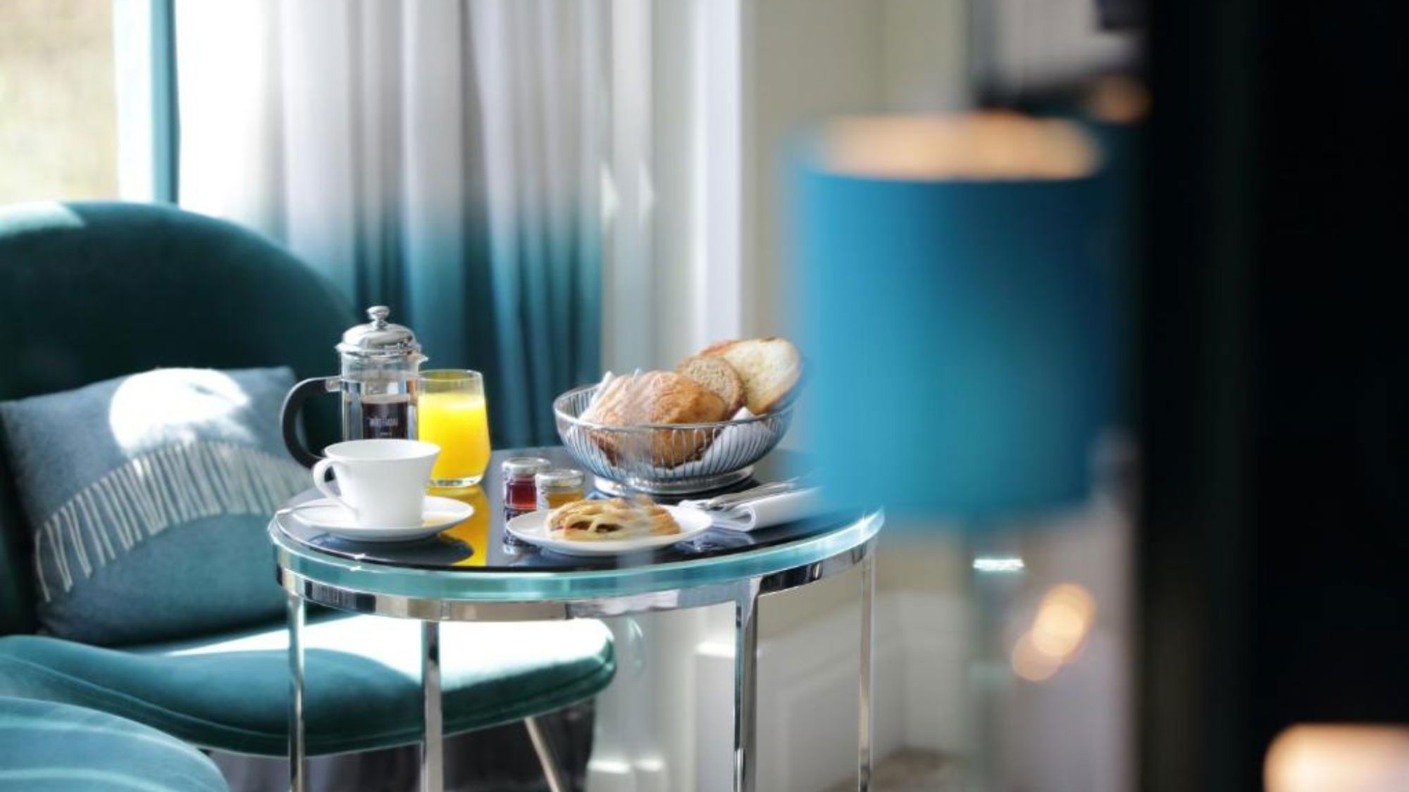 Breakfast in bedroom