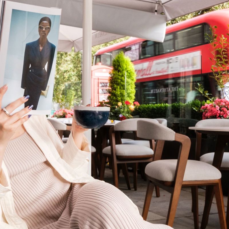 The Athenaeum Hotel & Residences outdoor terrace