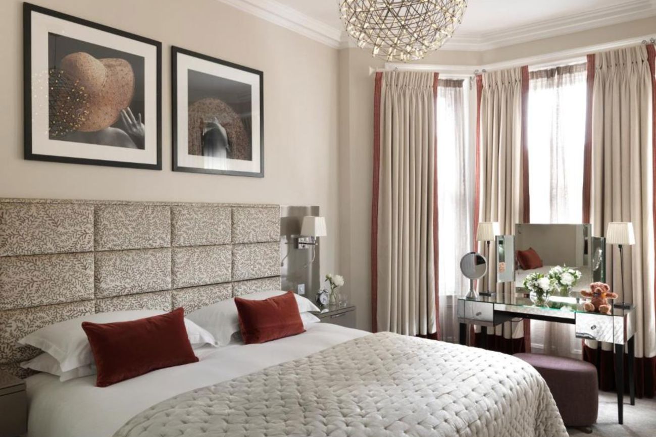 Bedroom in a residence