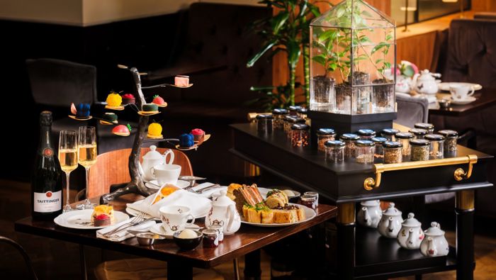 The Athenaeum Hotel & Residences afternoon tea