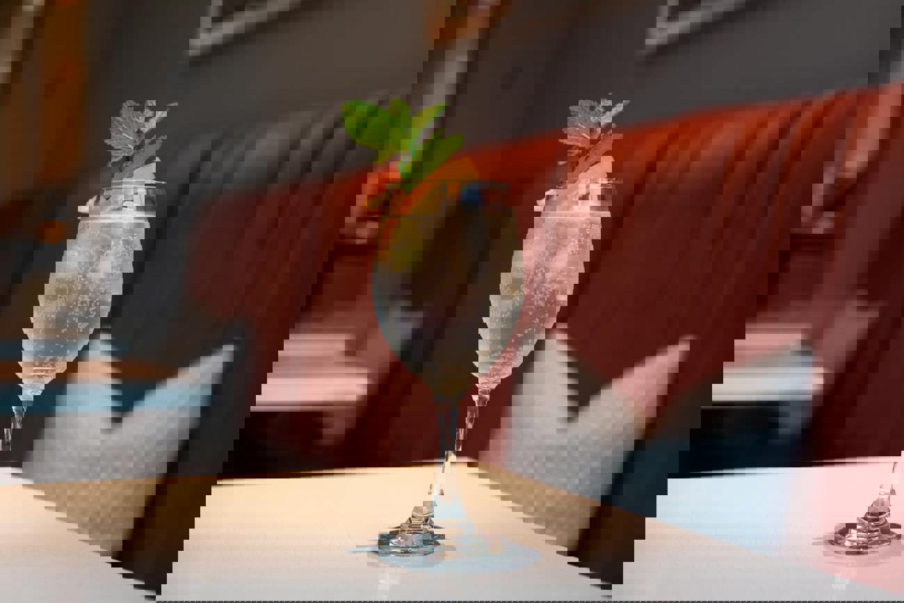 Spritz cocktail at The Athenaeum Terrace