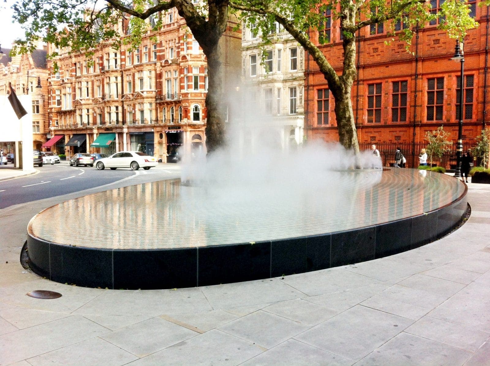 Tadao Ando Fountain, Mayfair