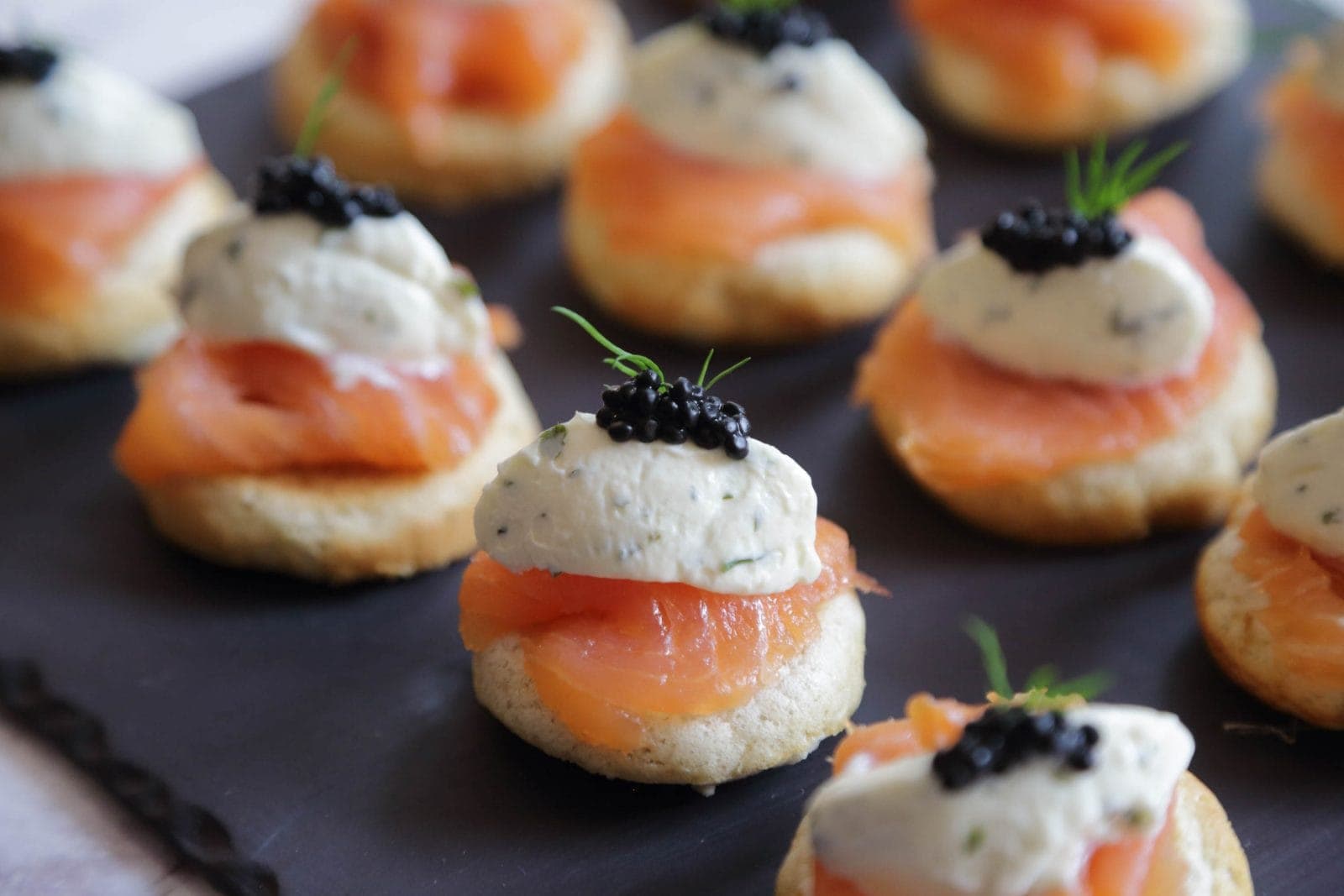 Canapés at 116 at The Athenaeum