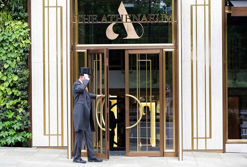 The Athenaeum Entrance