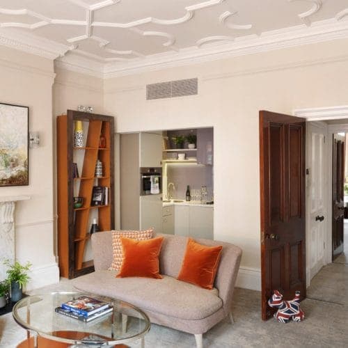 One of The Athenaeum's luxury serviced apartments in Mayfair.