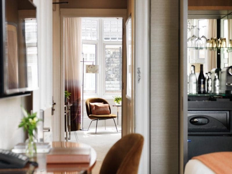 The Residence Top Floor Interconnecting Rooms within a luxury London serviced apartment.