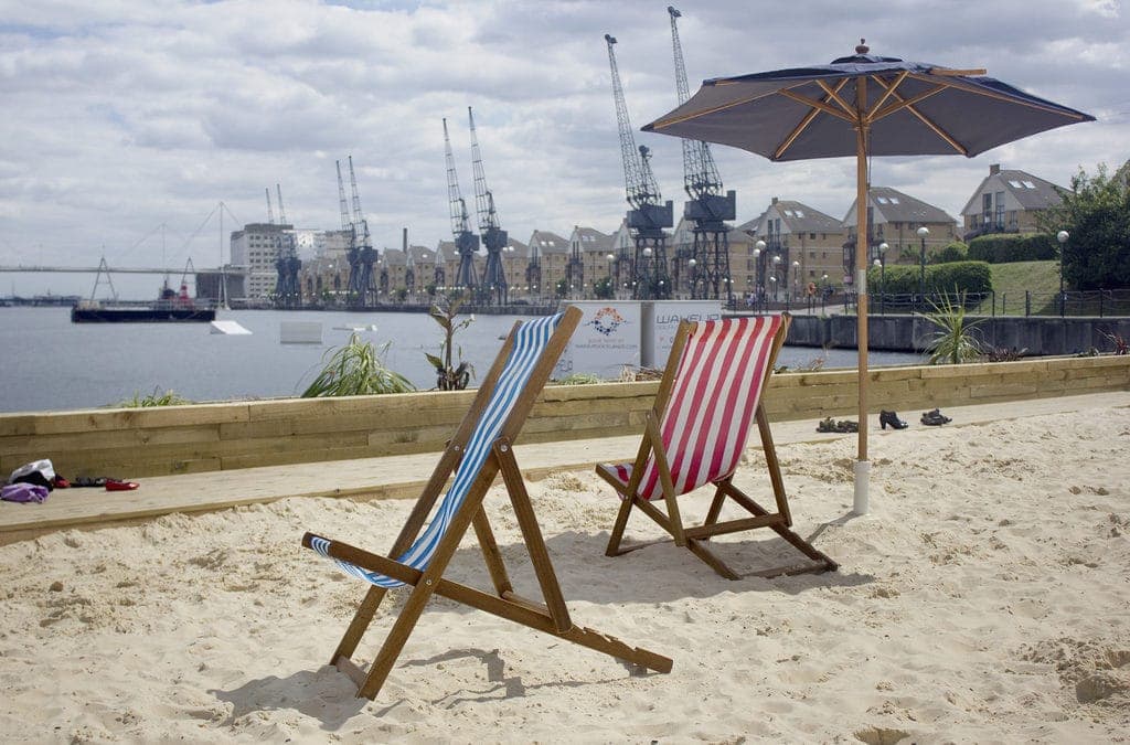 Royal Docks Beach