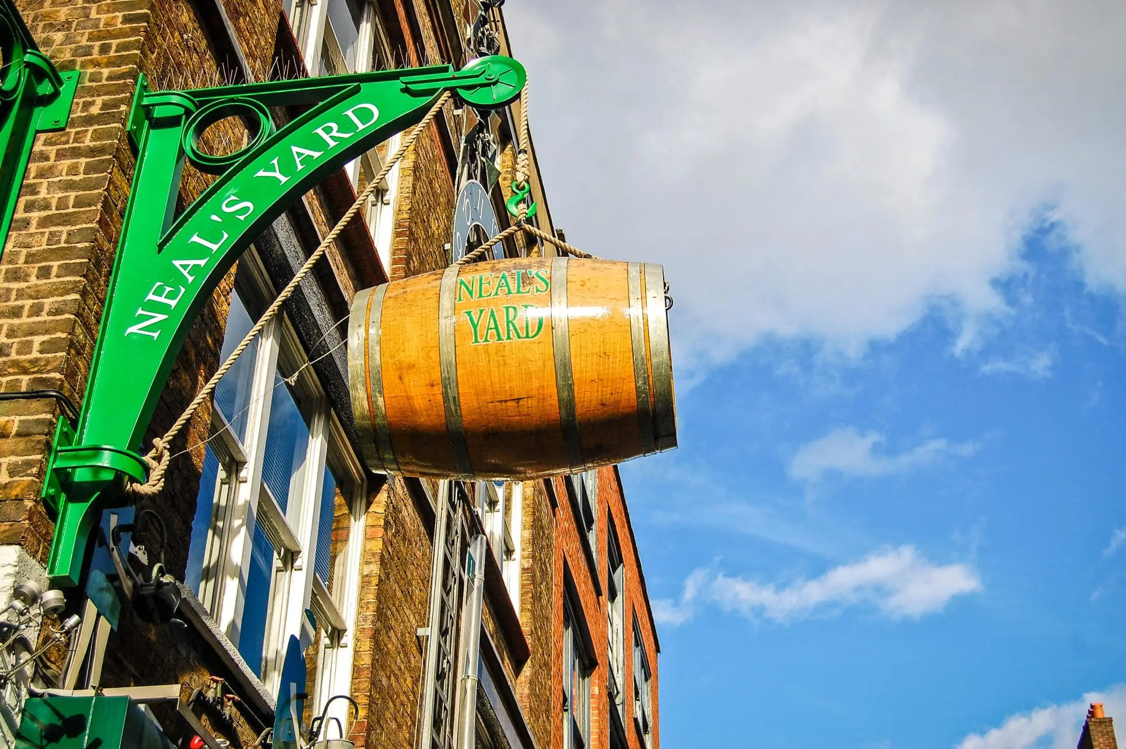 Neal's Yard near The Athenaeum