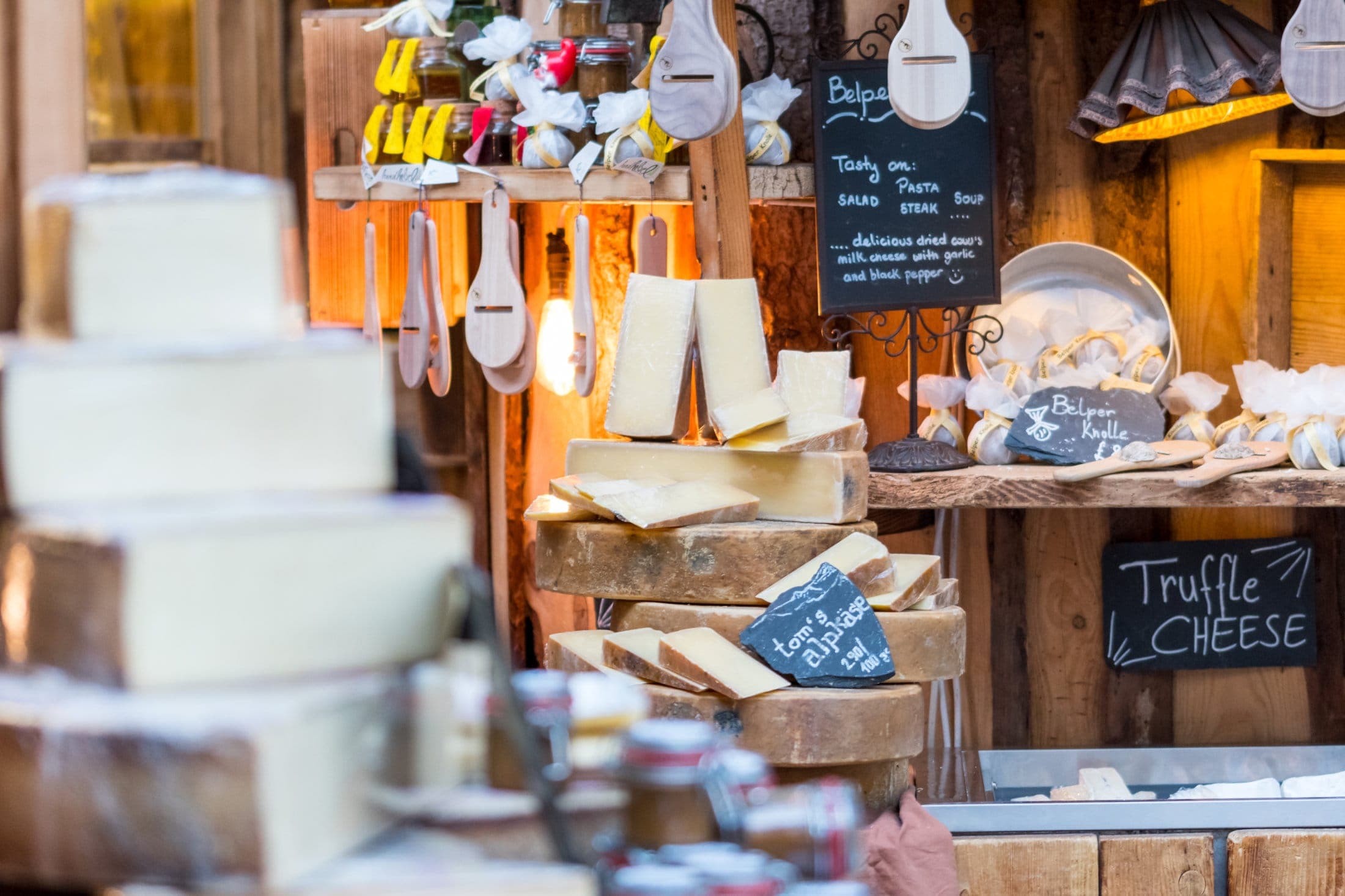 Borough Market cheese counter