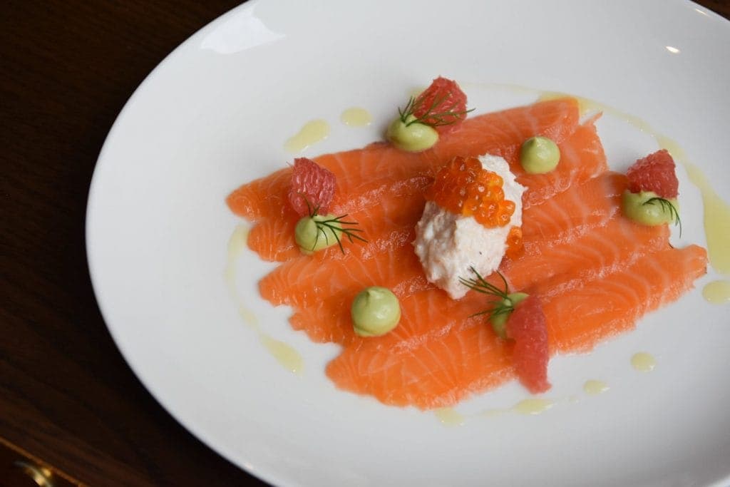 Smoked Salmon at Galvin at The Athenaeum