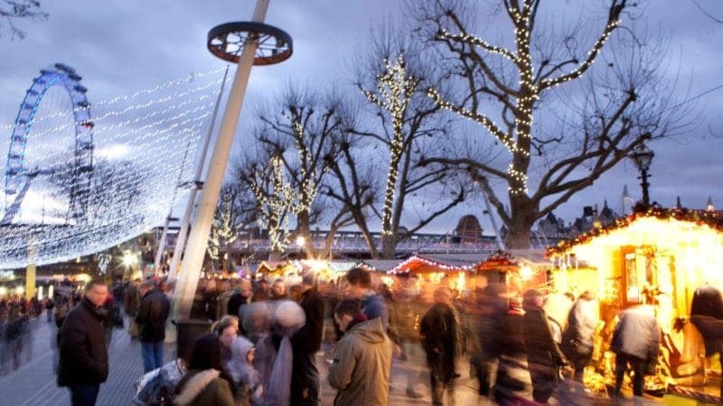 southbank winter christmas market