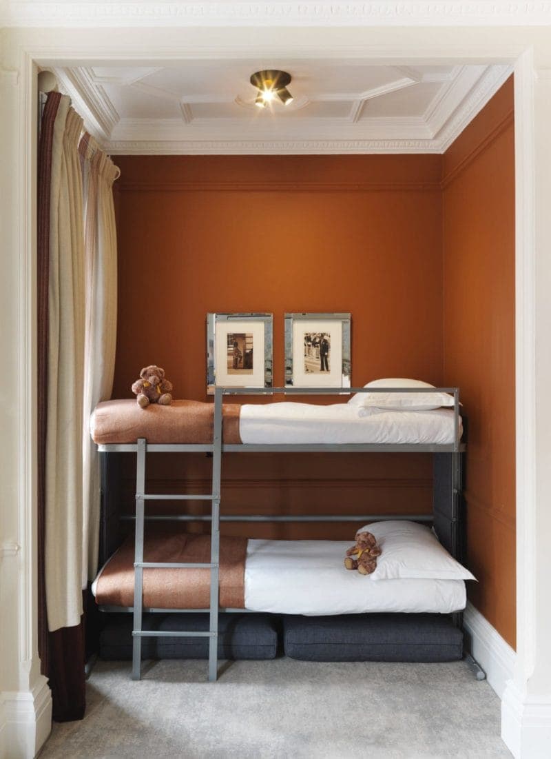 Bunk beds in the Family room at The Athenaeum