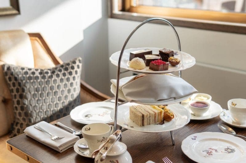 Chocolate afternoon tea