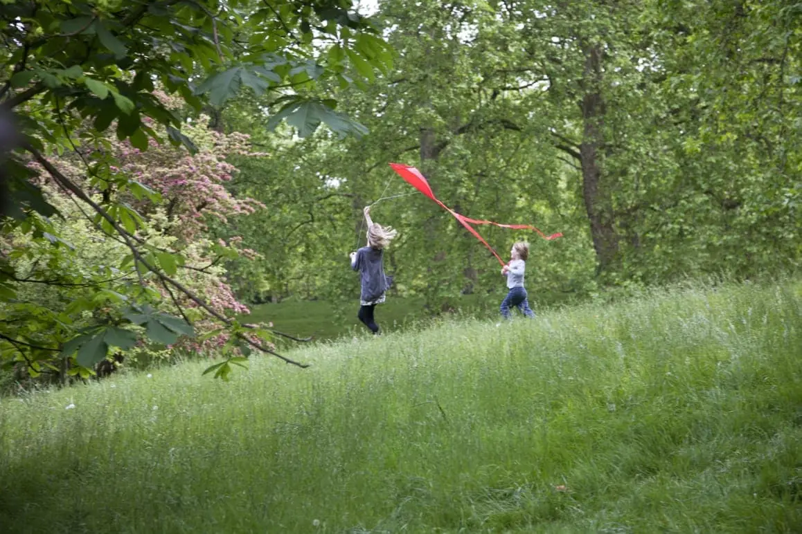 Family in Green Park