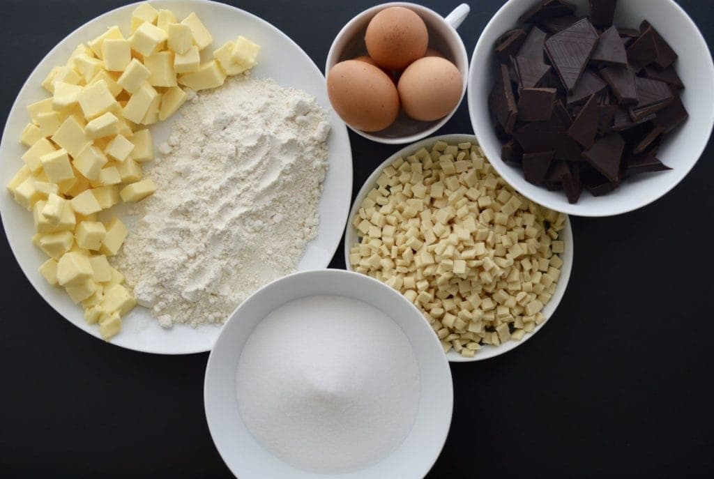 Chocolate Brownie Ingredients