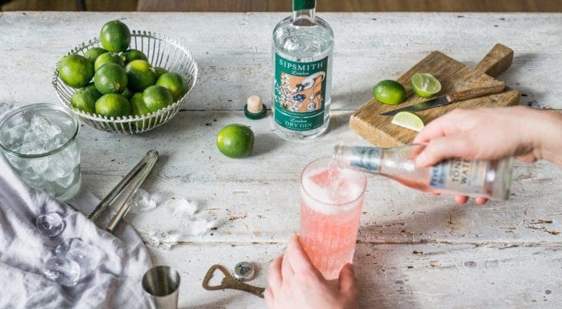 Sipsmith Gin and Fever-Tree Tonic