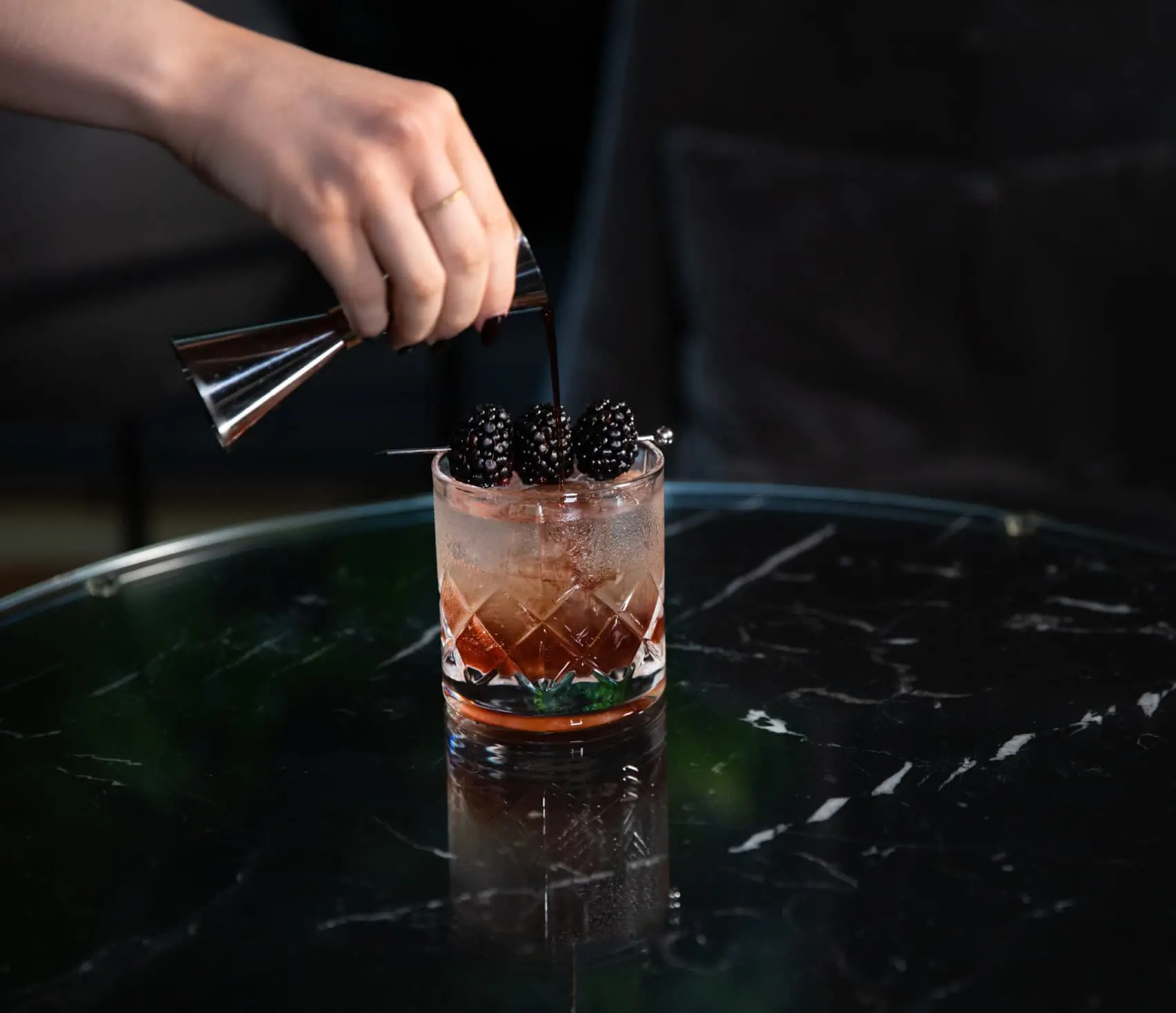 A martini at The Athenaeum's cocktail bar Central London