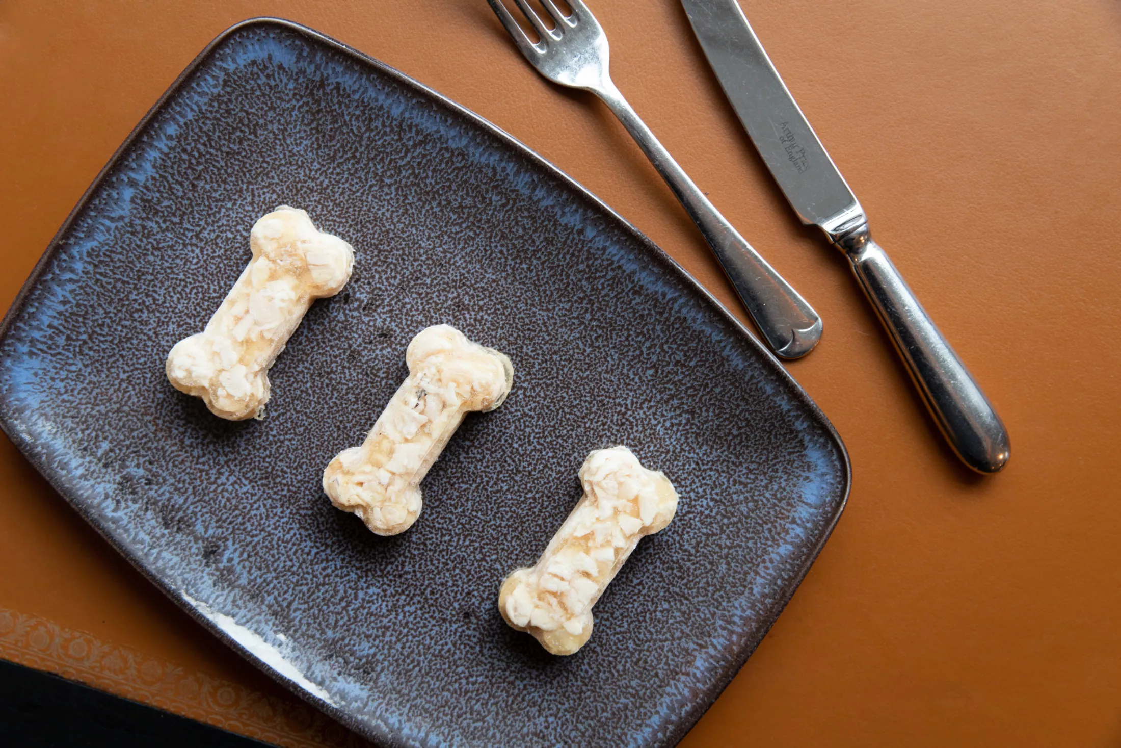dog treats on a table for visitors staying at The Athenaeum's dog friendly hotel in London