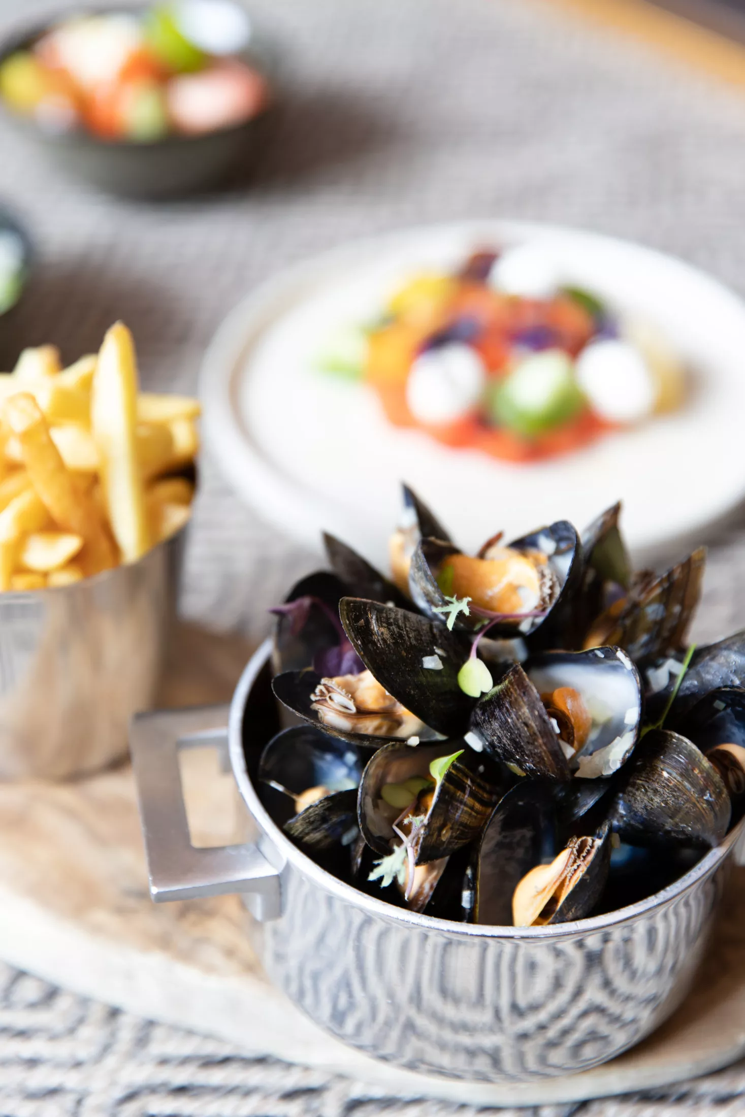 Mussels at 116 at The Athenaeum
