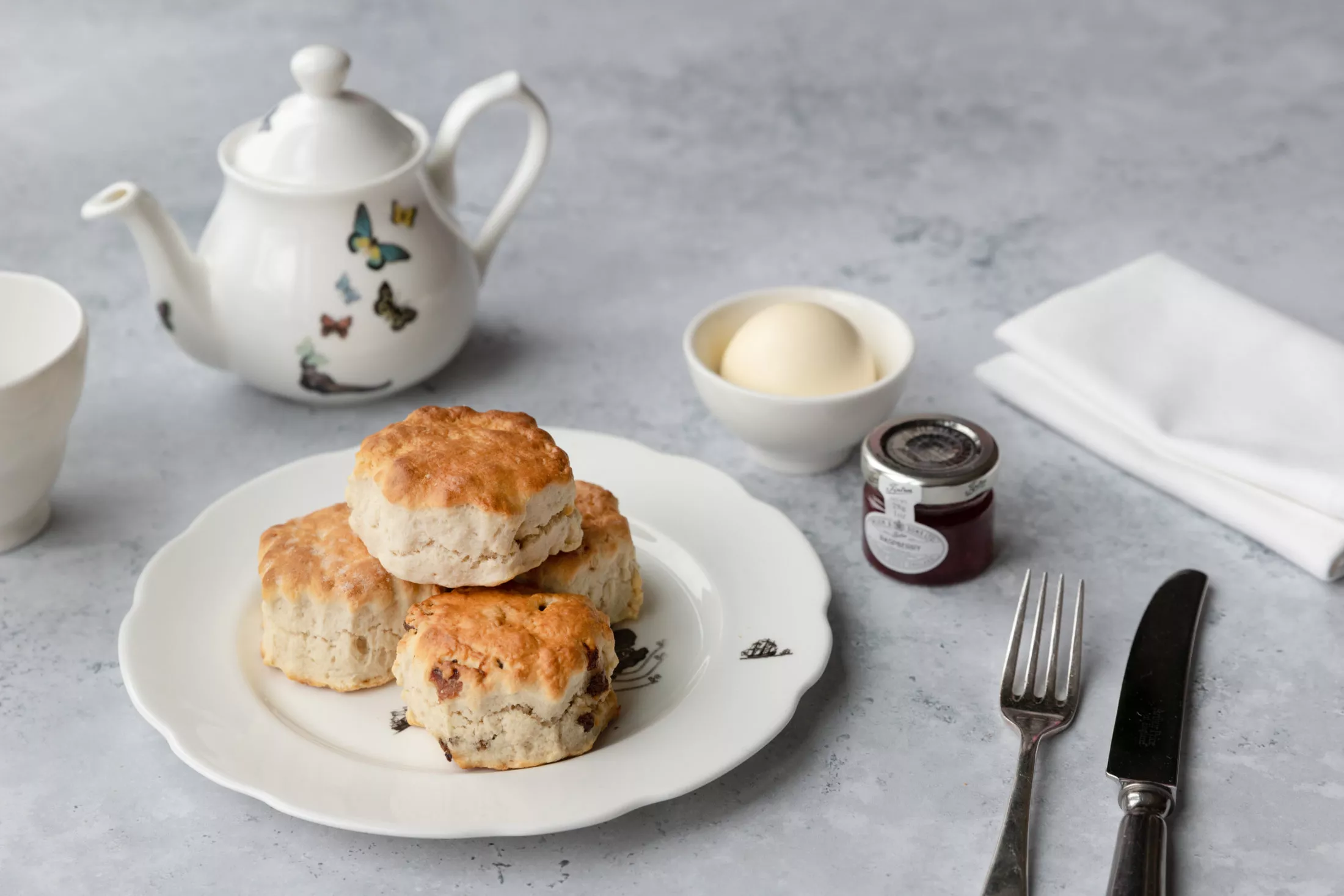 Cream Tea at The Athenaeum Hotel, Mayfair