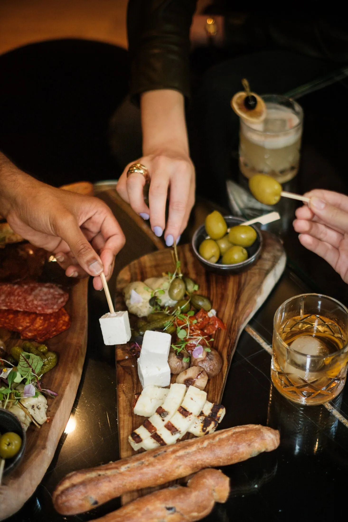 English cured meat platter and cocktails for £49 for two people at The Athenaeum's Green Park restaurant
