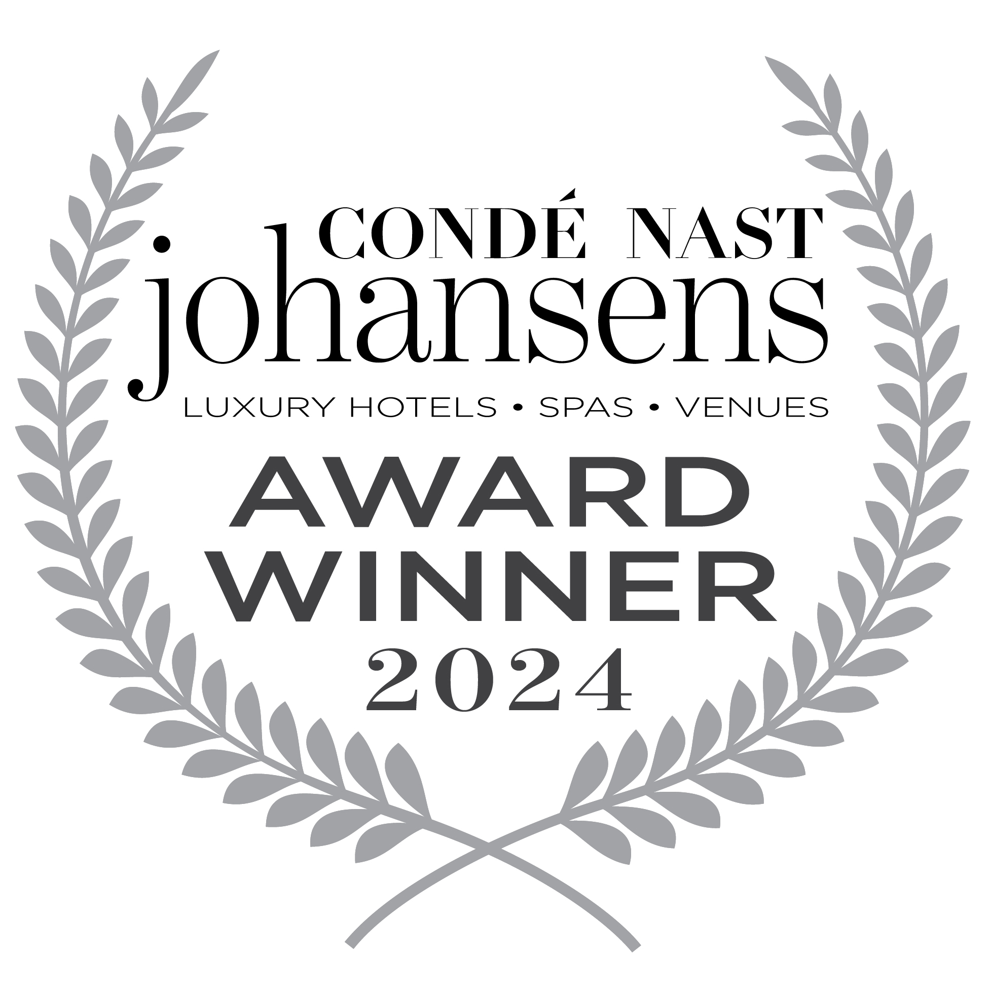 Conde Nast Johansens Winner Best Urban Hotel 2024