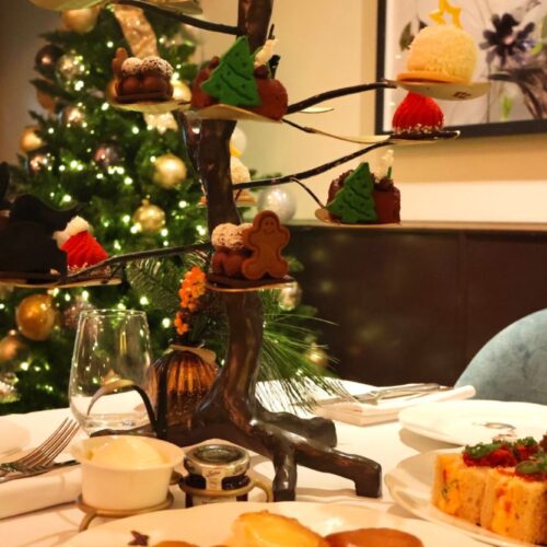 The Athenaeum Hotel and Residences festive afternoon tea
