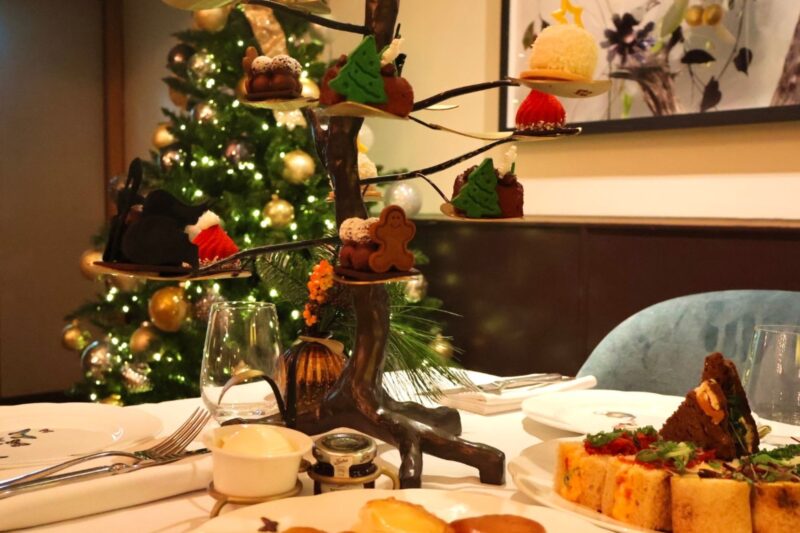 The Athenaeum Hotel and Residences festive afternoon tea